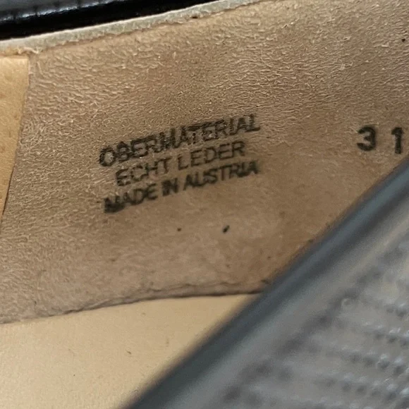 PAUL GREEN Posh Flat Loafer Espadrilles  Perforated Upper Patent Leather Toe Cap - Picture 12 of 16